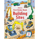 Carte cu stickere - First Sticker Book Building Sites, Usborne