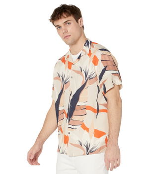 Imbracaminte Barbati World Tech Toys Rosseau SS Viscose Shirt Abstract, World Tech Toys