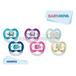 Baby Nova 20004 Suzete silicon ortodontice 0-6 luni 2 bucati, Baby Nova