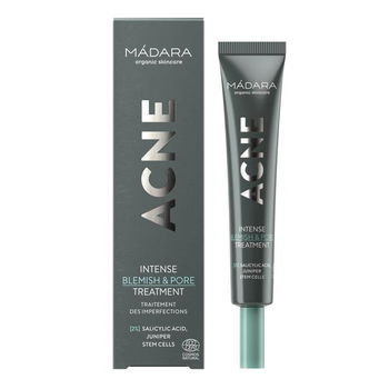 Tratament intensiv pentru ten cu imperfectiuni ACNE BLEMISH & PORE Madara, 20 ml, natural, Madara