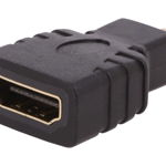 Adaptor HDMI soclu,micro mufă HDMI Culoare: neagră, QOLTEC