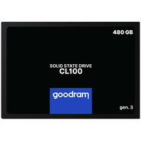 SSD Goodram CL100 G3 480GB, SATA3, 2.5inch, Black