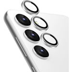 Folie Camera pentru Samsung Galaxy S23   S23 Plus ESR Lens Protector Tempered Glass Argintiu