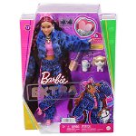 Papusa Barbie Extra - Tinuta epica: Imprimeu leopard