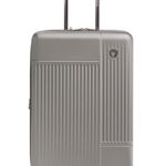 Genti Femei TRAVELERS CHOICE Tyler 25 Polycarbonate Hardside Spinner Suitcase Silver Grey