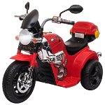 HOMCOM motocicleta electrica pentru copii, 87x46x54 cm, rosie | AOSOM RO, HOMCOM