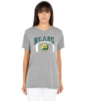 Imbracaminte Femei Lauren James Baylor Bears 12 Time Short Sleeve Tee Heather Grey, Lauren James