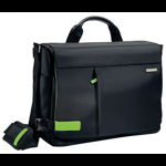 Geanta pentru laptop 15.6'', negru, LEITZ Smart Traveller Messenger