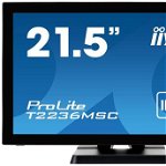 Monitor IIyama ProLite T2455MSC-B1 Touchscreen 23.8 inch FHD IPS 5 ms 60 Hz