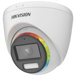 Camera de supraveghere hikvision ds-2ce72df8t-fsln, turbo hd, turret, 2mp, colorvu