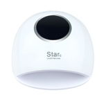 Lampa uv led cu display senzor si timer 72w- star 5 alb, 