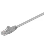 Cablu retea (patch cord) U/UTP CAT5e 2XRJ45 15m, neecranat, gri
