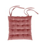 Pernă pentru scaun Tiseco Home Studio Chairy, 37 x 37 cm, roz, Tiseco Home Studio