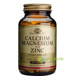 Calcium Magnesium + Zinc Calciu Magneziu Zinc 100 tablete SOLGAR
