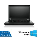 Laptop Refurbished Laptop LENOVO ThinkPad L450, Intel Core i5-4300U 1.90GHz, 4GB DDR3, 120GB SSD, 14 Inch, Webcam + Windows 10 Home