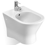 Bideu suspendat, Roca, Nexo, alb, 36x52.5x34cm