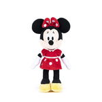 Jucarie de Plus PDP Disney Minnie cu Rochita Rosie, 20 cm, PDP Disney