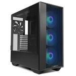 Lian Li LANCOOL III E-ATX Mid-Twr RGB negru, PCI-Slots 8, Preinstalled fans 4x 140 mm, LIAN LI