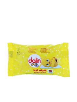 Dalin Servetele umede 15 buc Soft & Clean, Dalin