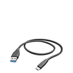 Hama cablu USB Type-C to USB 3.1 A 1.5 m Black, hama