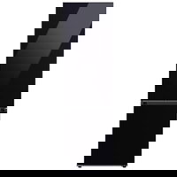 Samsung Combina frigorifica Samsung RB38C7B6B22/EF, Bespoke, Capacitate 390 l, Clasa B, Total No Frost, Twin & Metal Cooling, Compresor Digital Inverter, WiFi, AI Energy, Smart Control, H 203 cm, Sticla neagra, Samsung