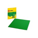 Placa de baza Lego Classic 26x30 cm, Verde, 11023, Lego, 