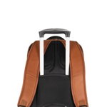 Accesorii Barbati Kenneth Cole Reaction Colombian Leather Single Compartment 150 Computer Travel Backpack MEDIUM BROWN