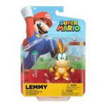 Figurina 10 cm, Nintendo Mario, Lemmy Koopa cu minge, 