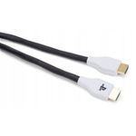 Cablu HDMI 2.1 pentru PlayStation 5, PowerA, Plastic, 3 m, Alb/Negru, PowerA