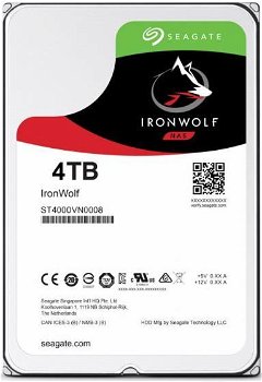 Seagate IronWolf 4 TB ST4000VN008 3.5`` HDD SATA III ST4000VN008, Seagate