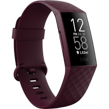 Fitbit Bratara Fitness Charge 4 (NFC) Rosewood / Rosewood