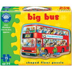 Puzzle de Podea Orchard Toys Autobuzul 15 Piese, Orchard Toys