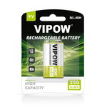 Acumulatori 9 V 250 Mah Ni-mh Blister 1 B Vipow, Vipow