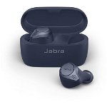 Casti True Wireless Jabra Elite Active 75t WLC, Incarcare Wireless, Bluetooth, ANC (Albastru) , Jabra