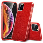 Husa iPhone 11 Pro Max Esr Makeup Serie Bling Glitter Red