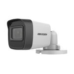 Kit Camera supraveghere exterior Hikvision TurboHD DS-2CE16H0T-ITPF C, 5 MP, IR 25 m, 2.8 mm + alimentator