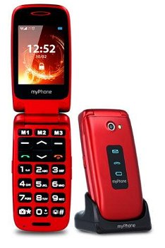 Telefon mobil MyPhone Rumba Single SIM Red