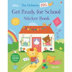 Big Get Ready for School Sticker Book (bind-up) - Carte Usborne (3+)