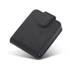 Husa TECH-PROTECT Wallet compatibila cu Samsung Galaxy Z Flip 5 Black, TECH-PROTECT