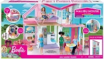 Casuta de papusi Barbie cu mobilier, MTFXG57