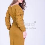 ROCHIE CASUAL MUSTAR DIN TRICOT ELASTIC, Voglia.ro