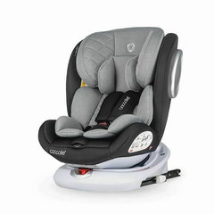 Scaun auto rotativ Coccolle Lyra Isofix i-Size, 40-150 cm sau 0-36 kg,, omologat R129, Greystone
