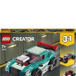 LEGO® Creator 3 in 1 - Masina de curse pe sosea 31127, 258 piese, LEGO