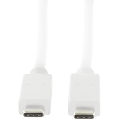 Cablu de date Logilink CU0130, USB-C- USB-C, 0.5m, White