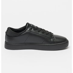 Calvin Klein Jeans Sneakers Classic Cupsole Low Laceup Lth YM0YM00864 Negru Calvin Klein Jeans Sneakers Classic Cupsole Low Laceup Lth YM0YM00864 Negru