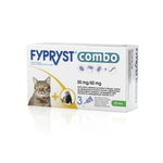 Pipete antiparazitare pentru pisici Fypryst Combo Cat 50 mg