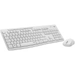 Kit Tastatura & Mouse Logitech MK295 Silent Off-White, Logitech