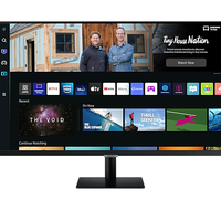 Monitor 27" Samsung LS27BM500EUXEN, VA, FHD 1920* 1080, 16:9, 250 cd/ mp, 3.000:1, HDR10, 4 ms, 178/ 178, 60 Hz, Eye Saver Mode, Flicker Free, Smart, Tizen, afisaj Wireless, 2* HDMI, 2* USB, WiFi5, Bluetooth BT4.2, VESA 100* 100, cablu HDMI inclus, negru