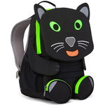 Jucarie Big Friend Black Panther, backpack (black/neon green), Affenzahn