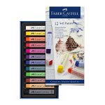 Cutie creioane Pastel Soft Faber-Castell 12 culori